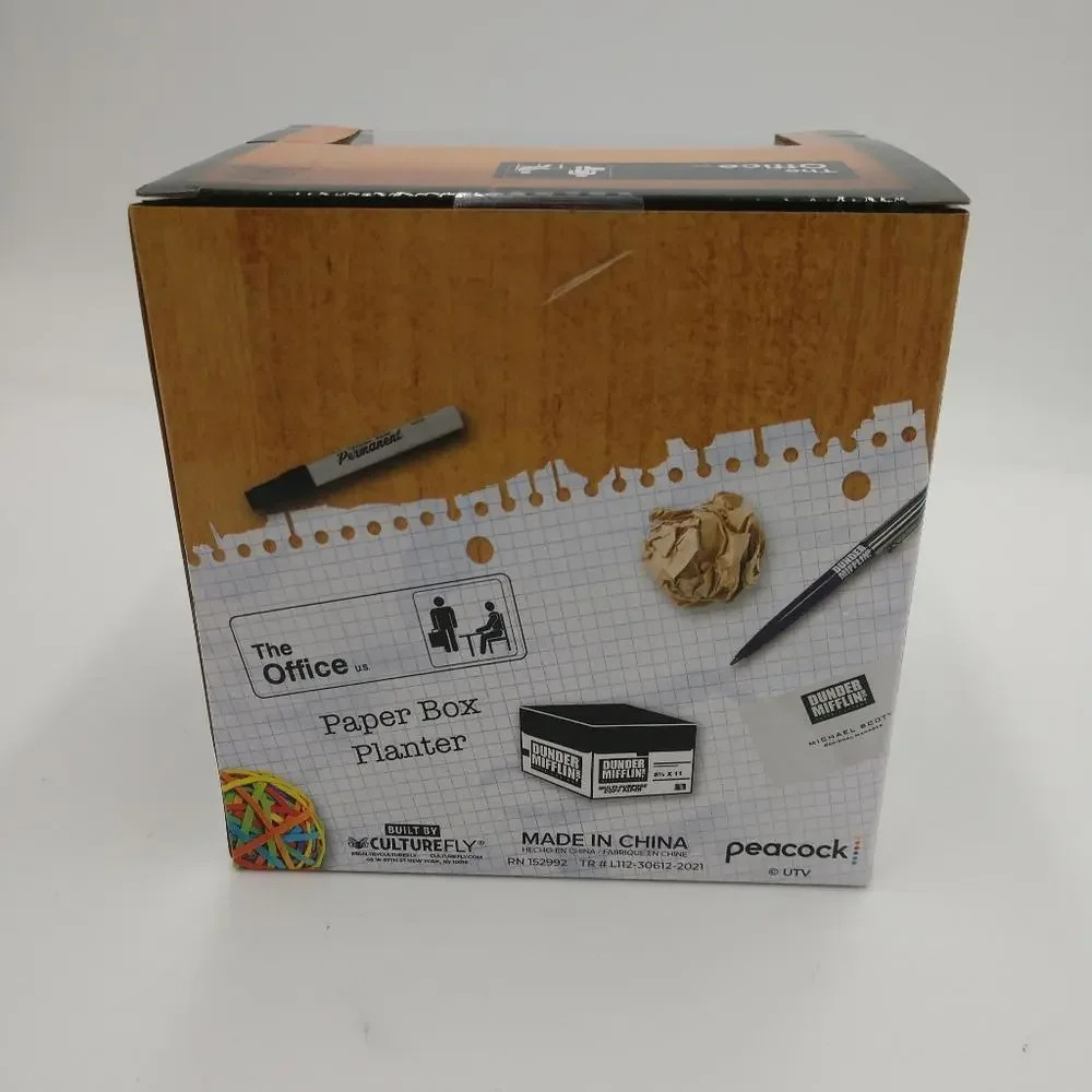 Dunder Mifflin The Office TV Show Planter​ - Picture 2 of 4